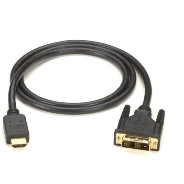 Black Box Hdmi To Dvi Cable, M/M, Pvc, 3-M (10-Ft. EVHDMI02T-003M